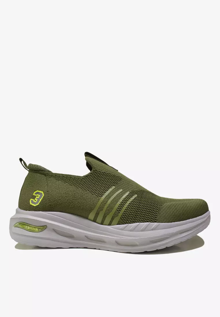 Discount on Dr. Cardin  shoes - SKU: Dr Cardin Men Jetaire Ultralight Wide fit Slip-On Sneakers LNT-61013