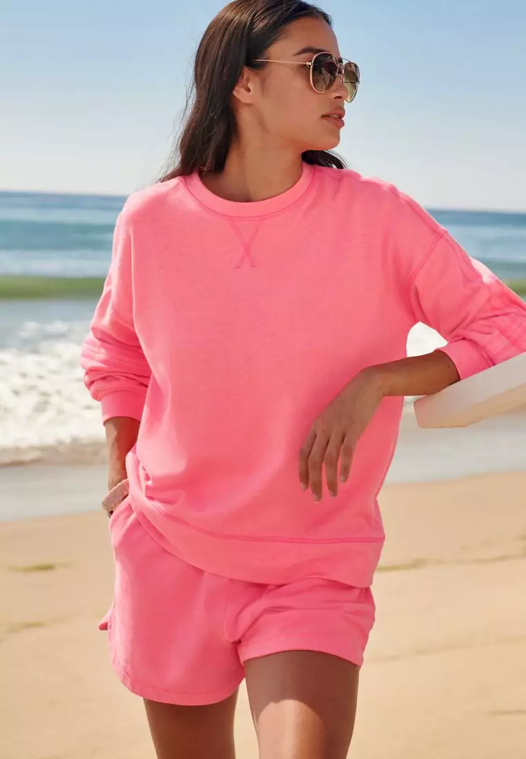 Next pink sweatshirt store