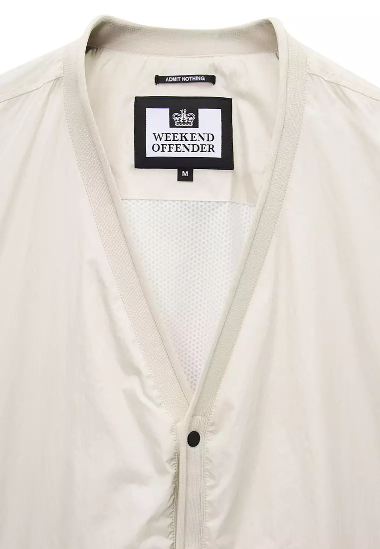 MENS CALCIUM RONSON PARACHUTE CARDIGAN