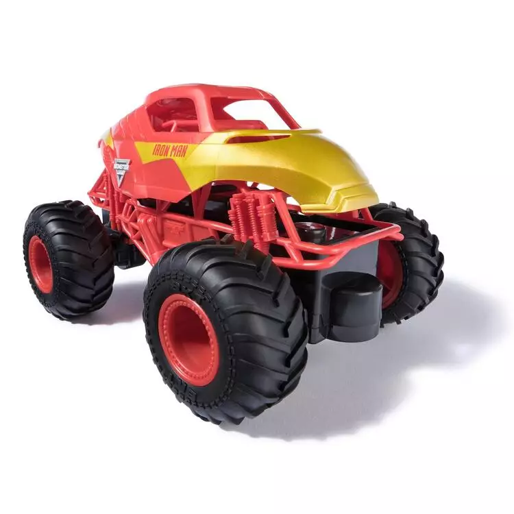 Monster Jam 1:24 Remote Control Iron Man Car - Mainan Mobil Mobilan Anak Laki Laki