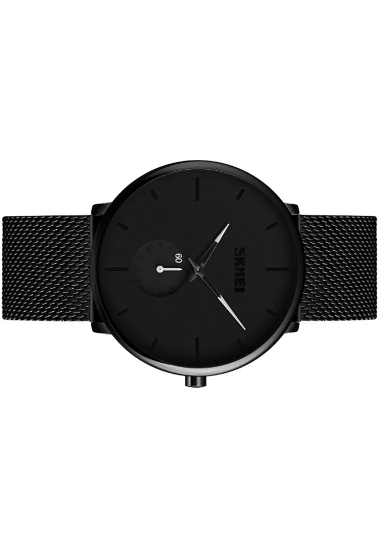 Jam Tangan Analog Pria Waterproof Strap Tali Material Stainless Steel GN14 ORIGINAL