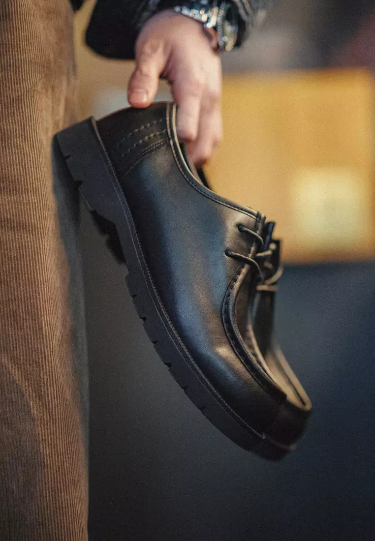 Vintage Leather Derby Shoes CQ2401201