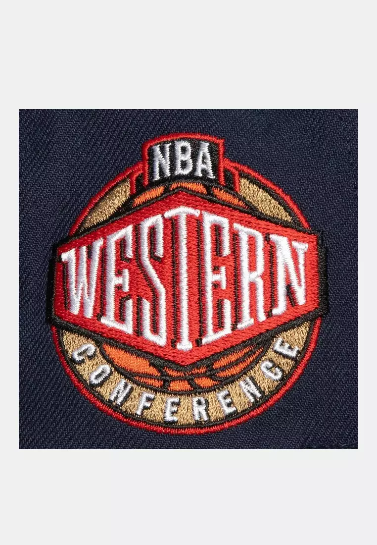 Golden State Warriors Conference Patch Snapback Cap Hardwood Classic