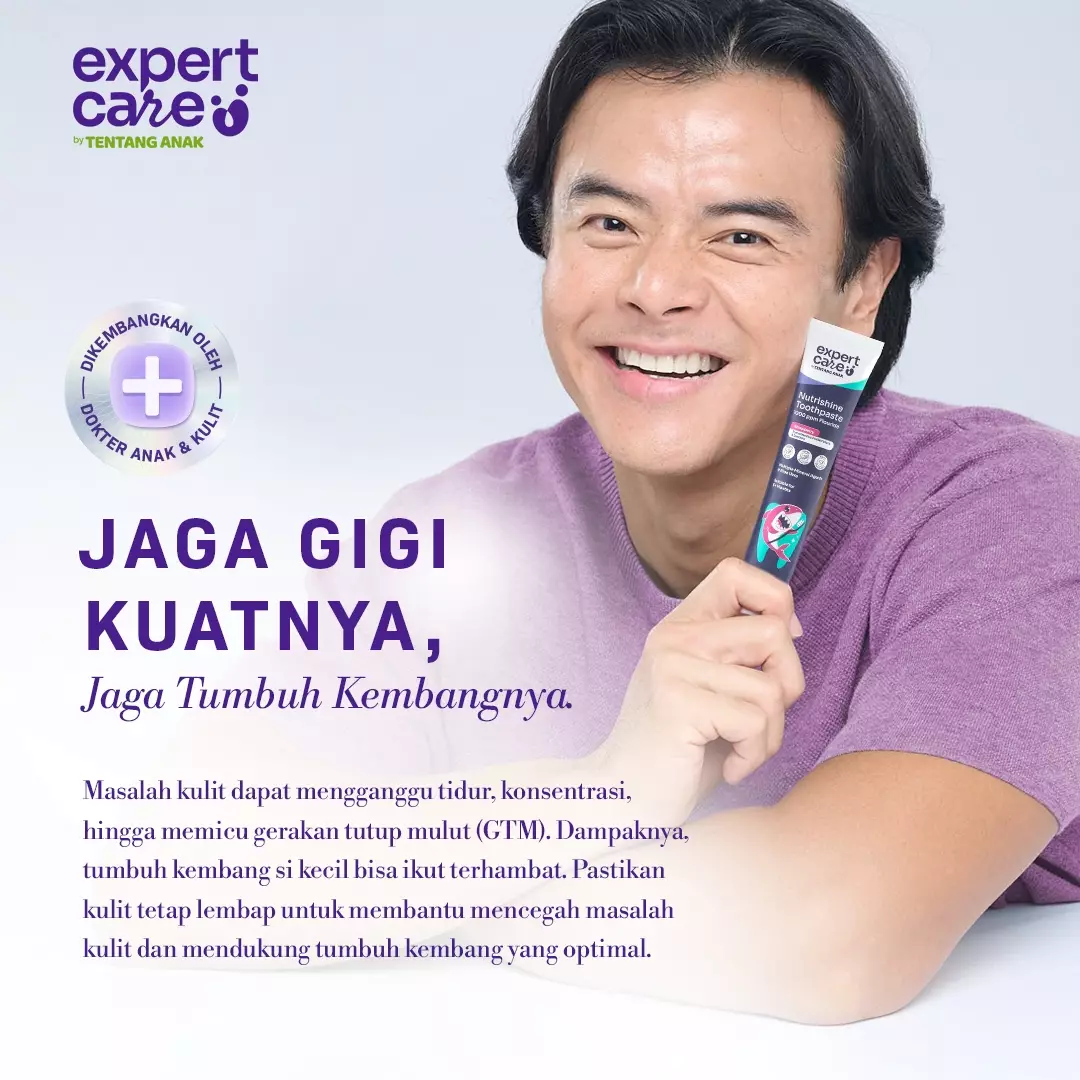 Expert Care Nutrishine Toothpaste 36gr - Pasta Gigi Bayi dan Anak BPOM