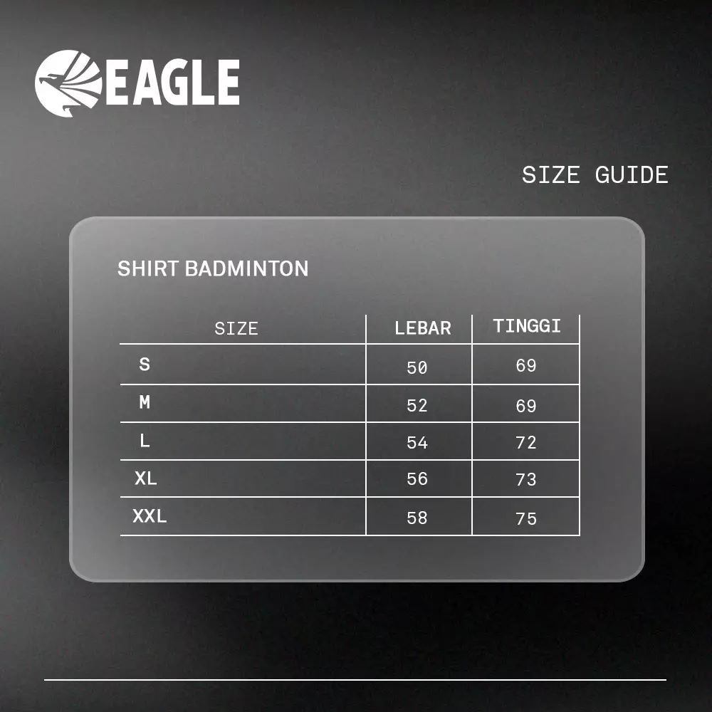 Eagle T Shirt Badminton Jersey Gradient - BIRU/CITRUN