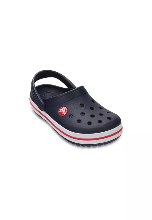 Kids' Crocband Clog in Navy Red