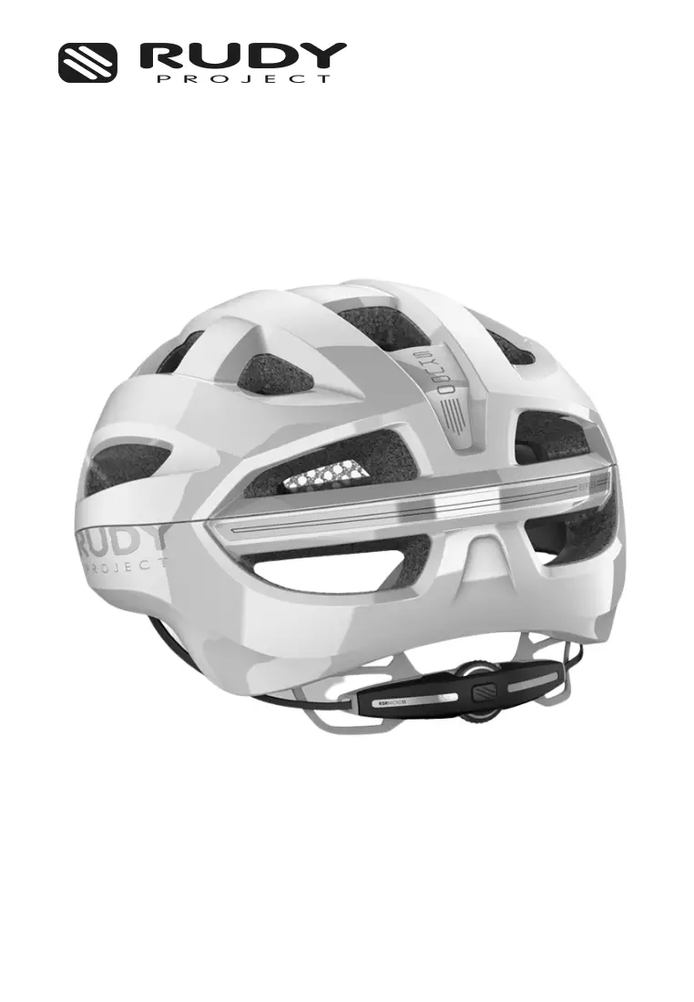 Skudo Helmet – White Shiny | Road Cycling Helmet
