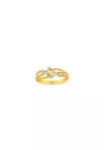 375/9K Gold - Size 19 (Two-Tone Gold)