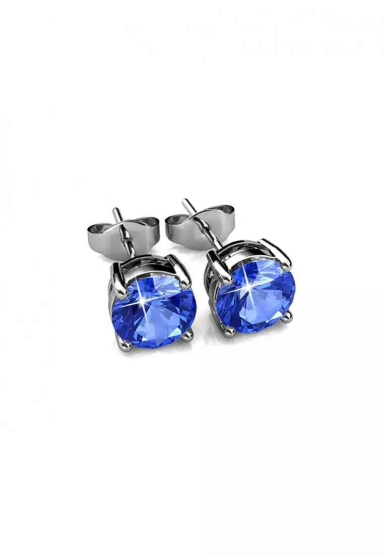 7 Pairs Earrings - 7 Pasang Anting Crystal Swarovski by Her Jewellery