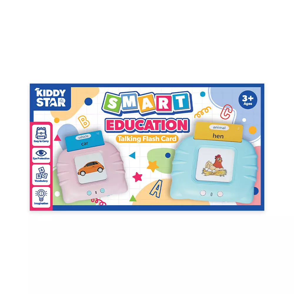 KIDDY STAR SET CARD READER CAT - PINK