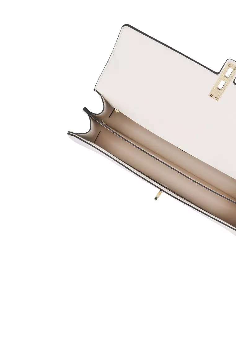 Maira Boxy Shoulder Bag - Beige