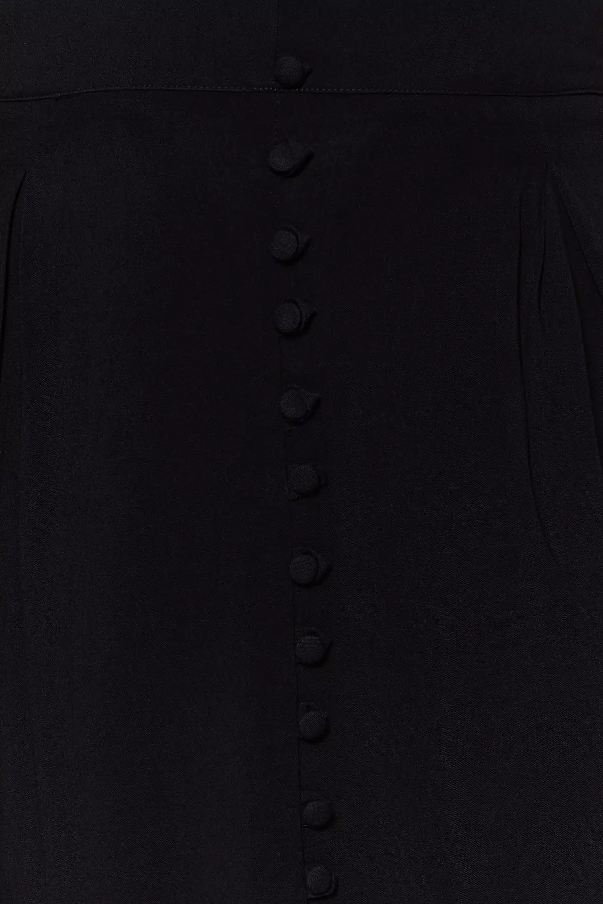 Plus Size Viscose Pocket Midi Skirt