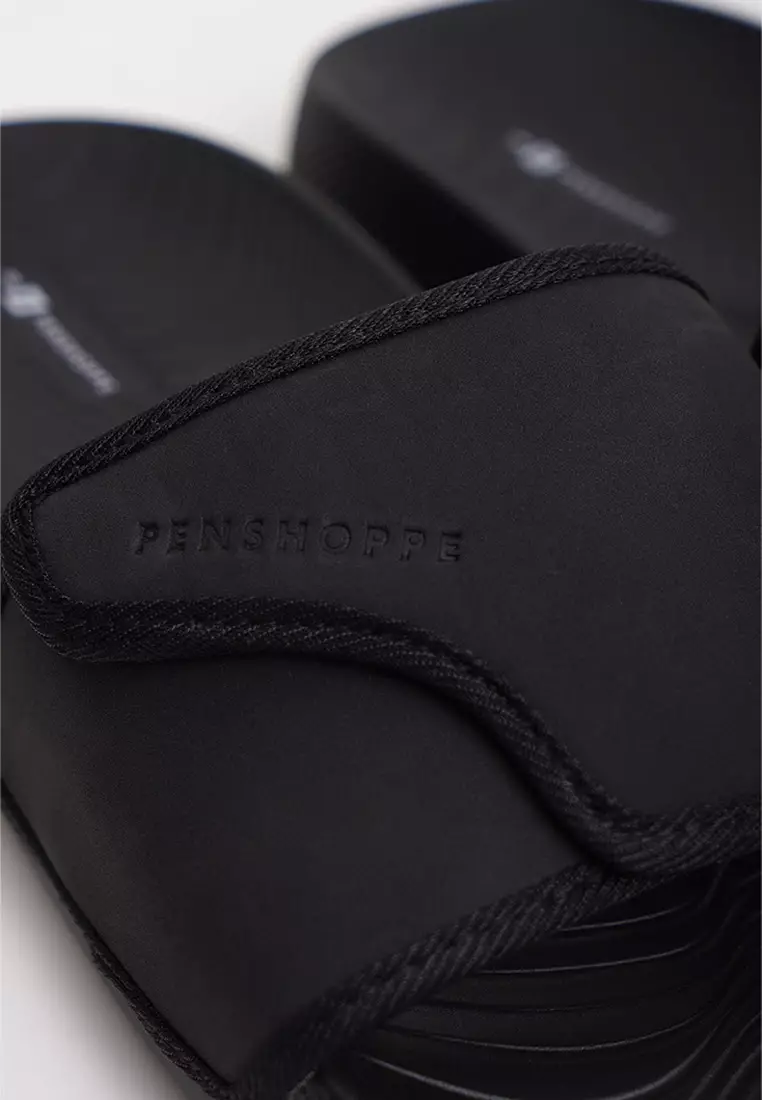 Women's Leather Slides with Soft Sole