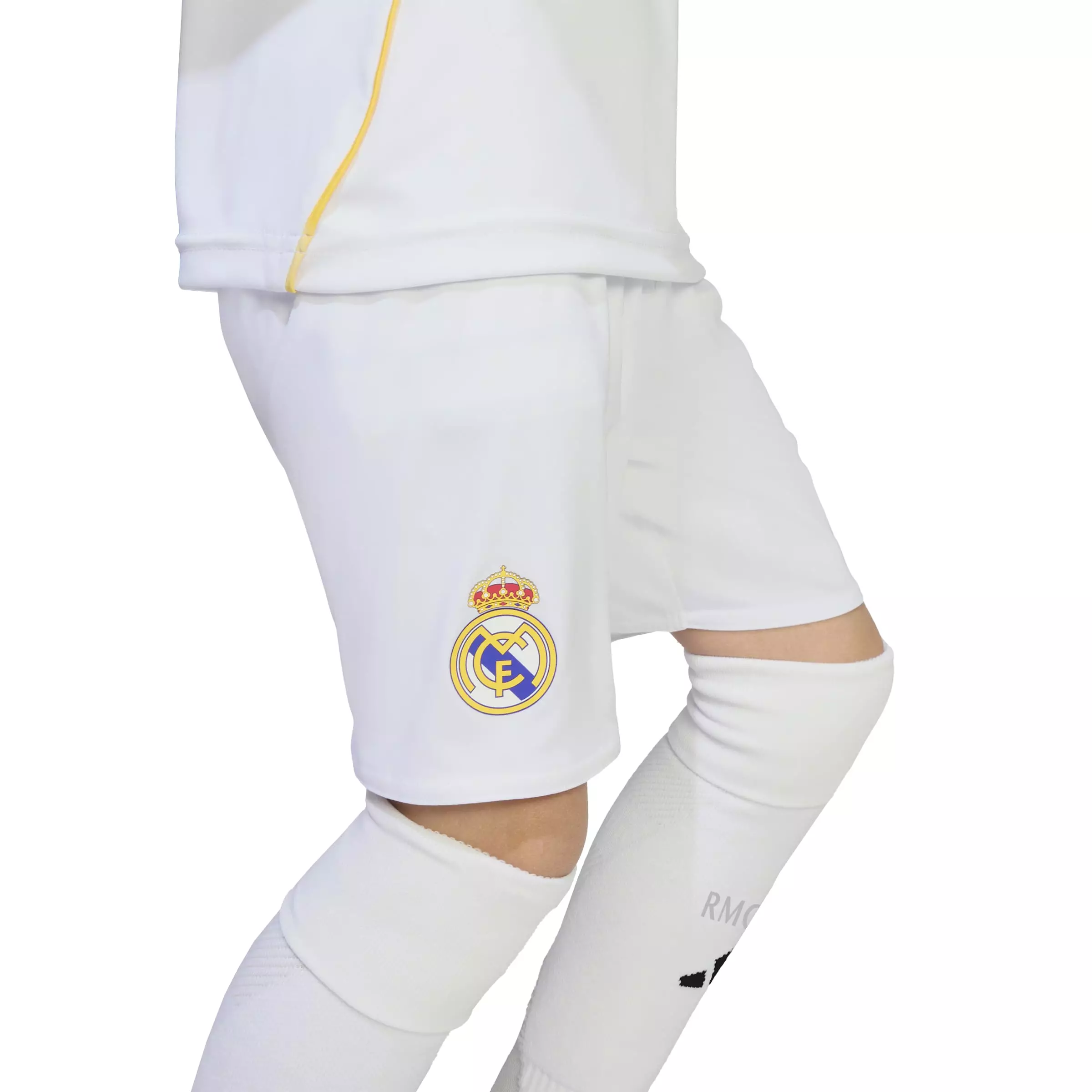 ADIDAS Real Madrid 25/26 Home Mini Kit Kids JN8870 - Jersey Mini Set (Putih)
