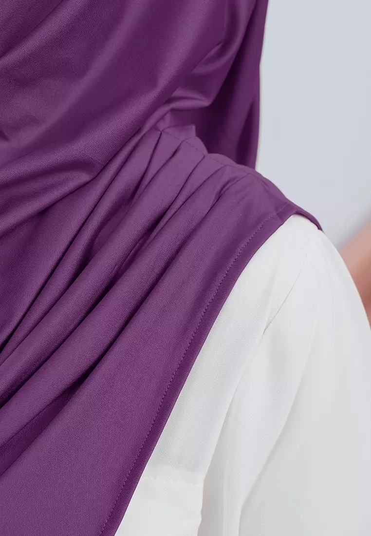 HIJAB INSTAN VALEEQA - DARK PURPLE