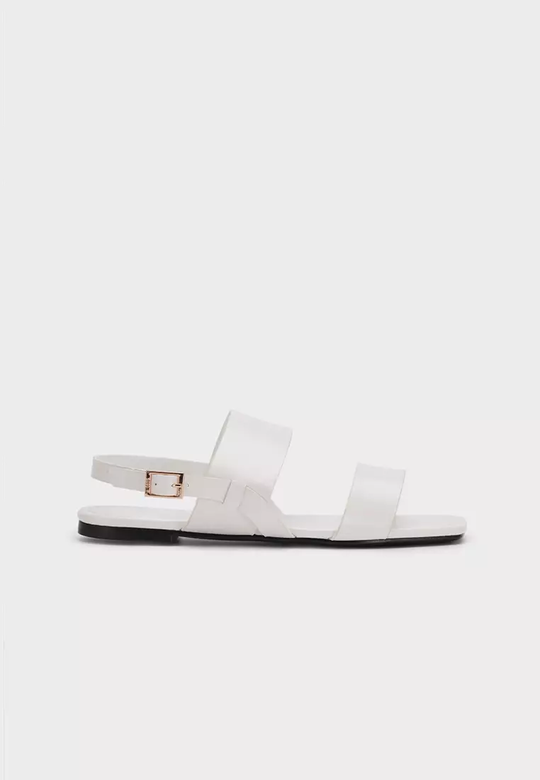 ANKLE STRAP FLAT SANDAL