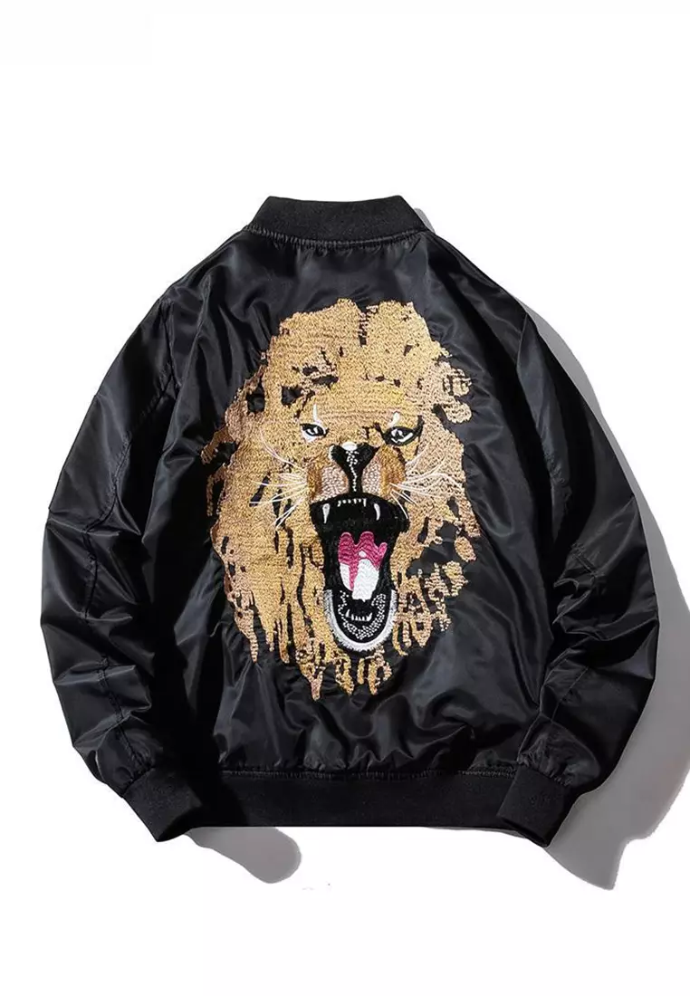 Buy HAPPY FRIDAYS Lion Embroidered Jacket GXP C119 2024 Online