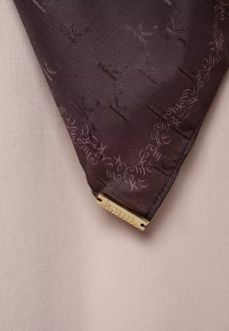 Kami Numa Signature Scarf Rich Brown