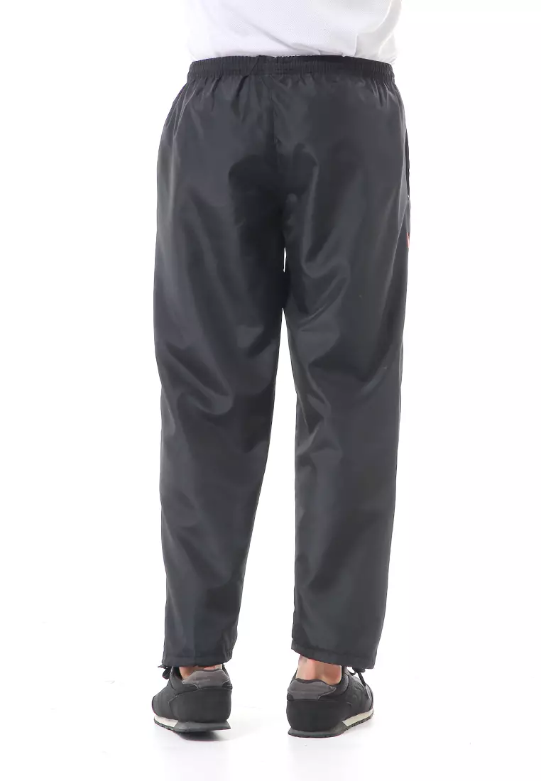 Nemanja Celana Olahraga Panjang Training Pria Sweatpants Waterproof Material Parasut ORIGINAL - Orange Blue