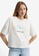 MANGO KIDS white Teens Oversized Message T-Shirt CCE16KA926DF56GS_2