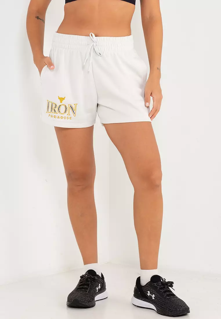 Women's Project Rock Flex Woven Leg Day Shorts