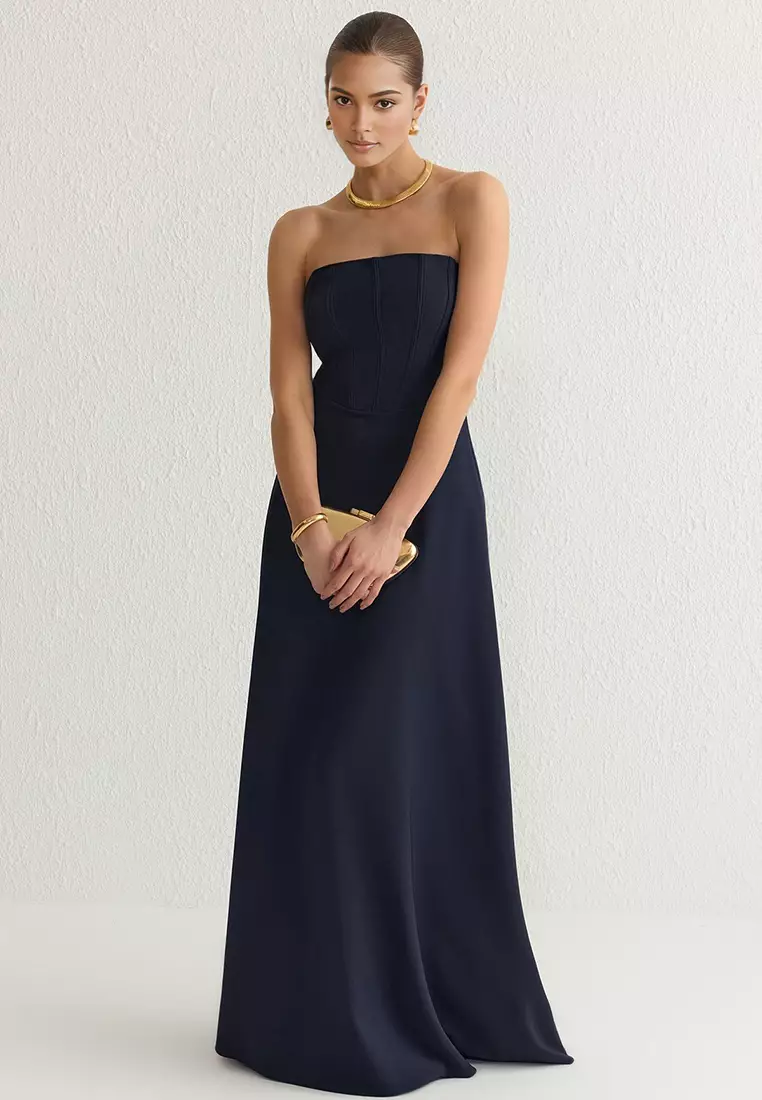 Strapless Maxi Dress