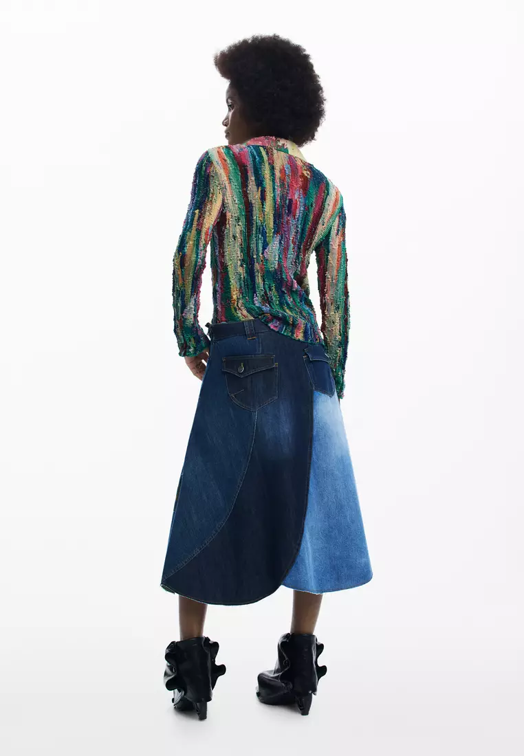 Arty print shirt