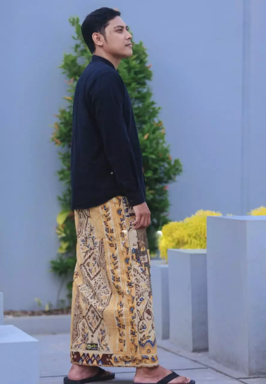 Sarung Batik Sekar Wijaya Kuning Premium MR