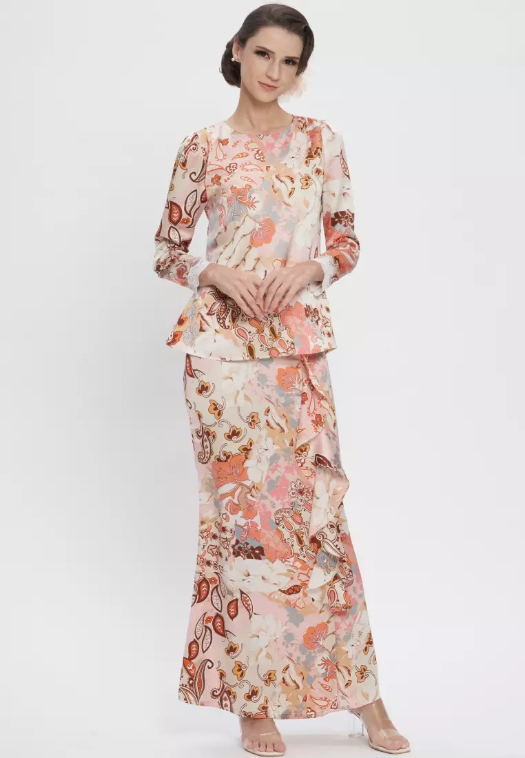 Baju kurung discount floral