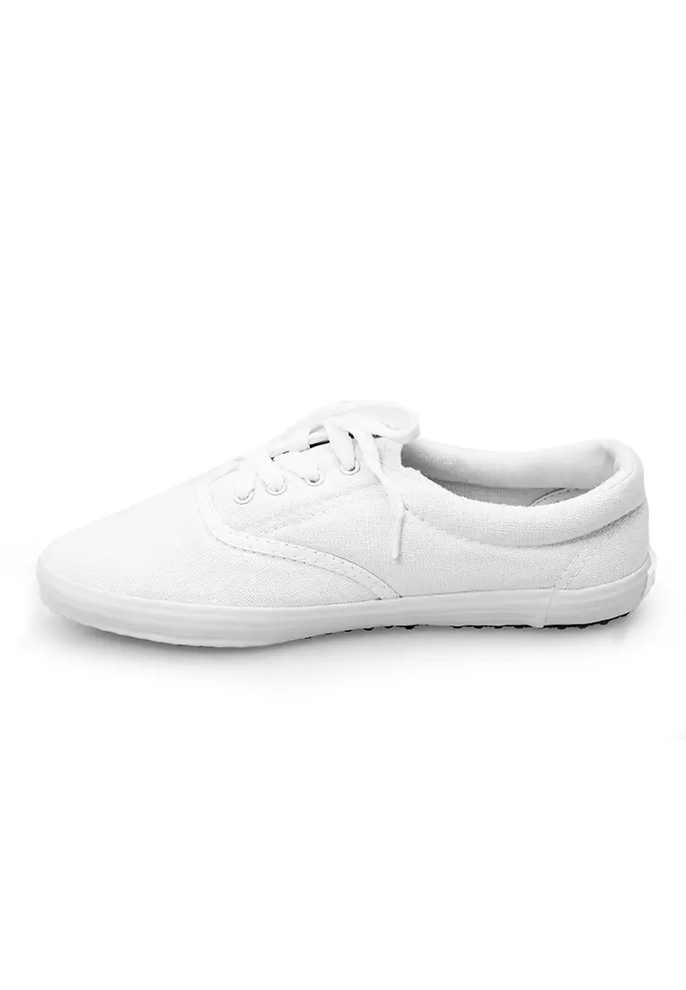 Sepatu PX Style Design Simple Casual - White