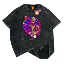 Black Wash, Gray, White. Black