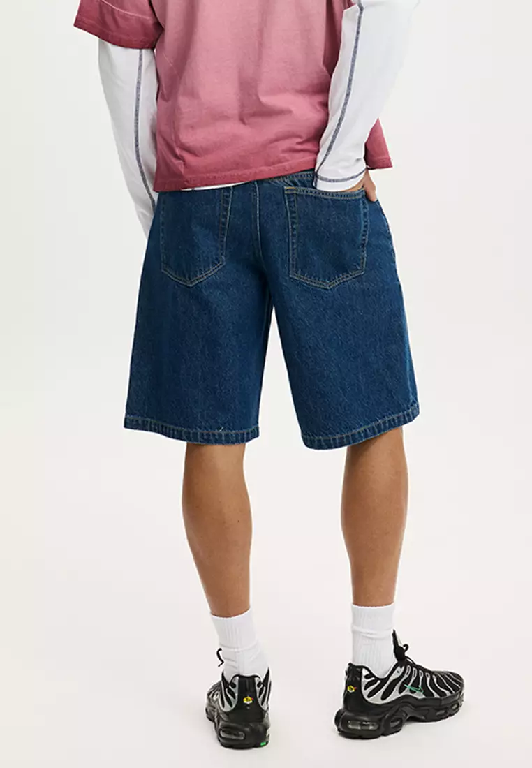 Baggy Denim Shorts