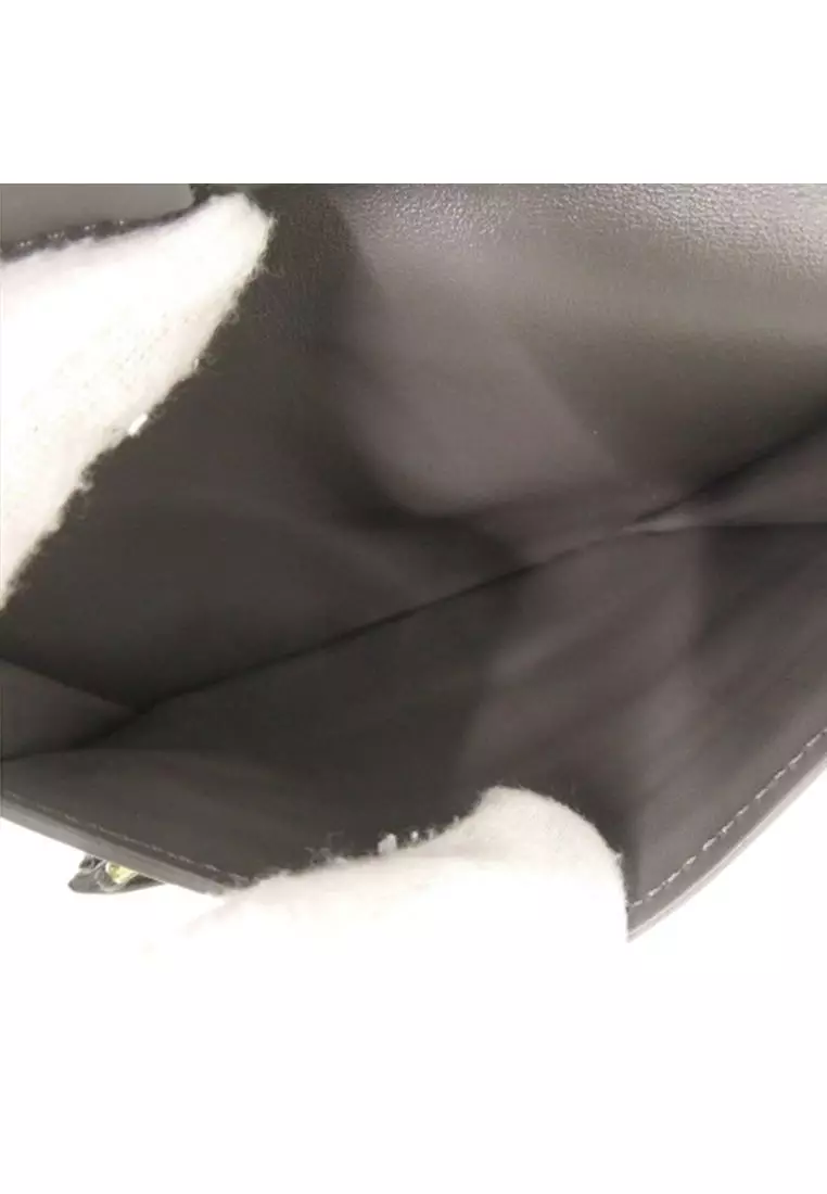 Pre-Loved Celine Leather Multifunction Strap Wallet