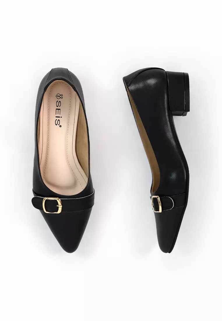 SEIS Kirey Pantofel Wanita | Sepatu Kerja Wanita Hak 3 cm