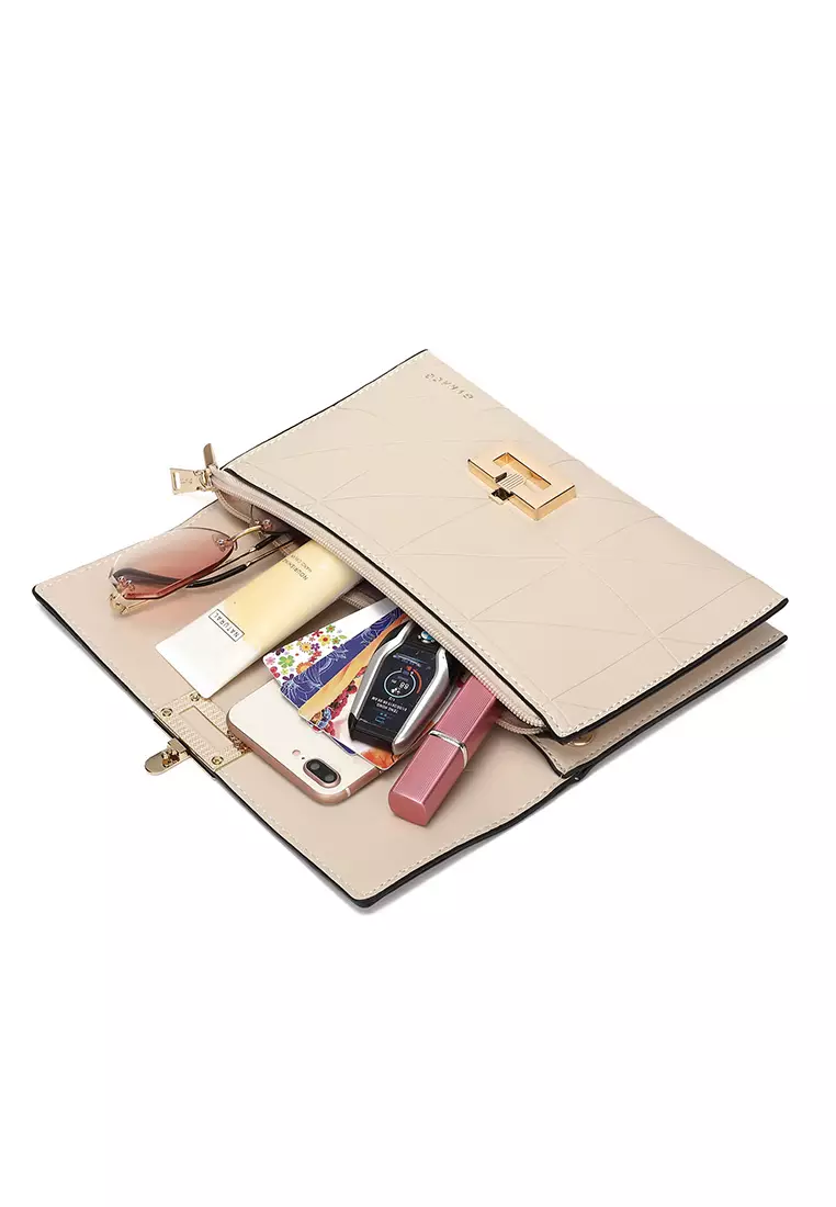 GYKACO  Brielle Beige - Dompet & Clutch Wanita - Fashion Wallet & Clutch