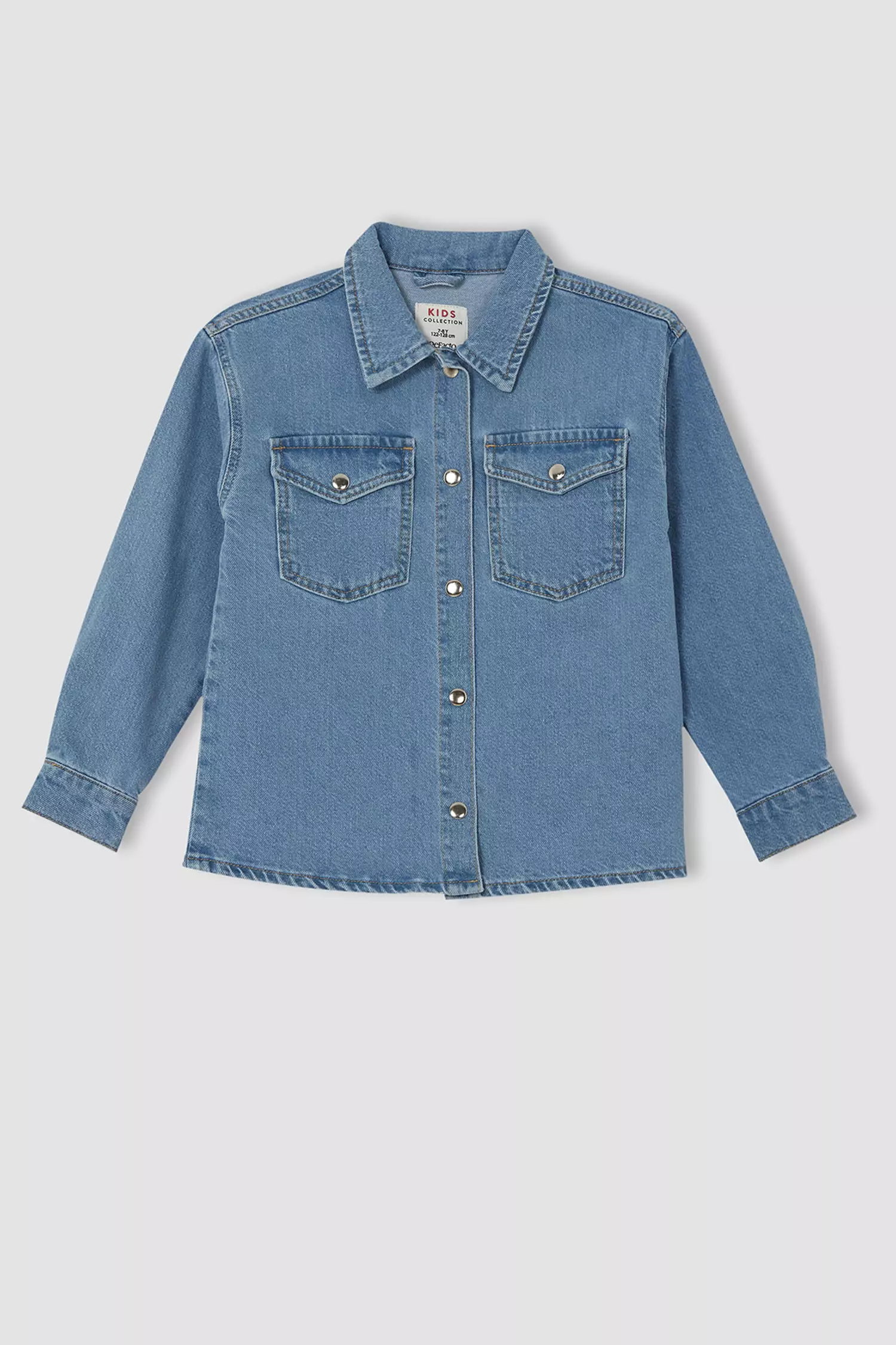 Relaxed fit denim jacket store