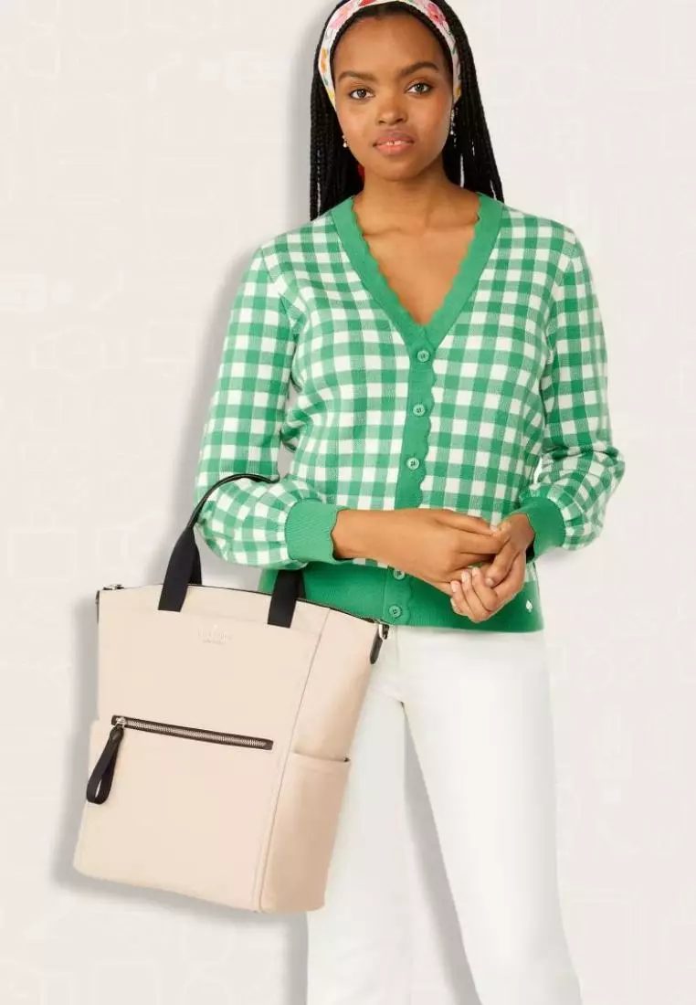 Kate Spade Chelsea Convertible Backpack Warm Beige Multi