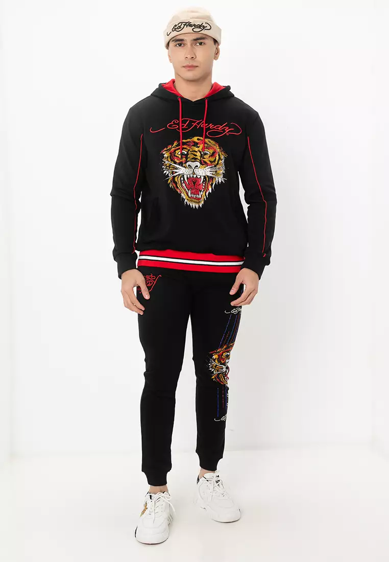 Premium Tiger Pullover Hoodie - Unisex