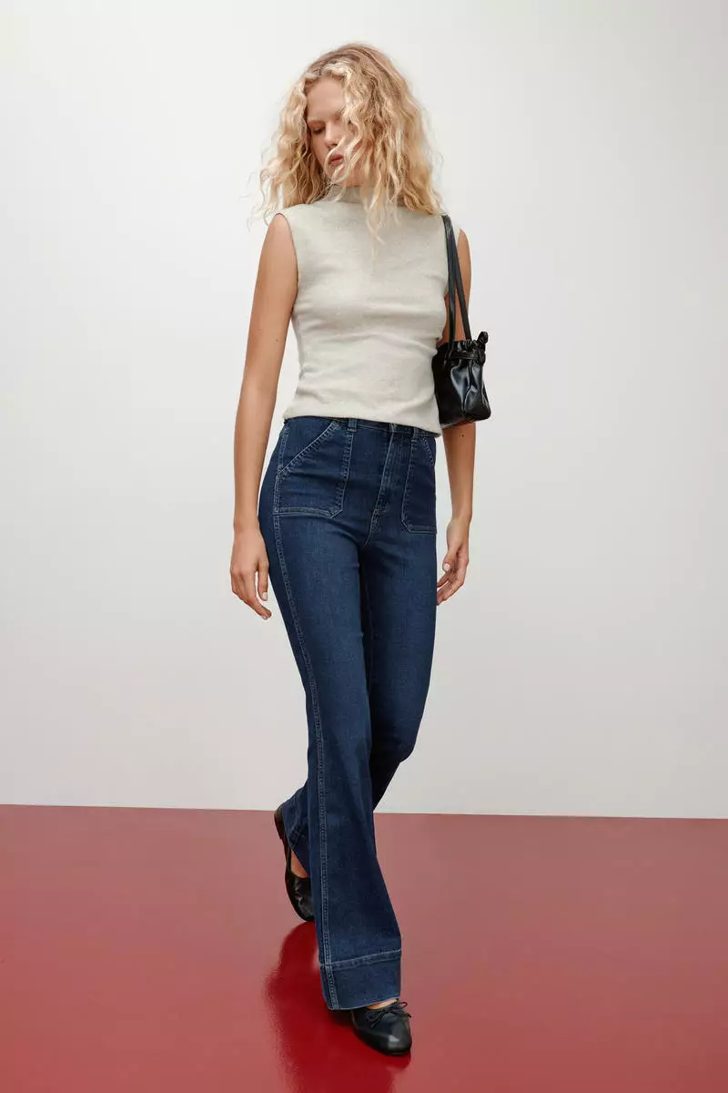 Flared High Jeans