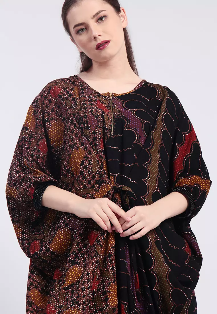 Batik Rizqina - Kaftan Seno Black Spider 3