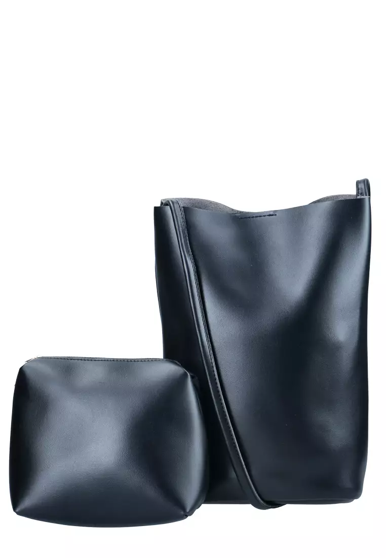 MAYONETTE Burgundy Shoulder Bag - Tas Shoulder Wanita - Black