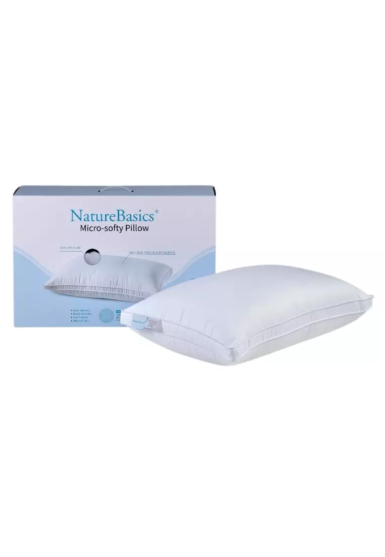Buy NATURE BASICS Nature Basics MicroSofty Pillow 2024 Online ZALORA