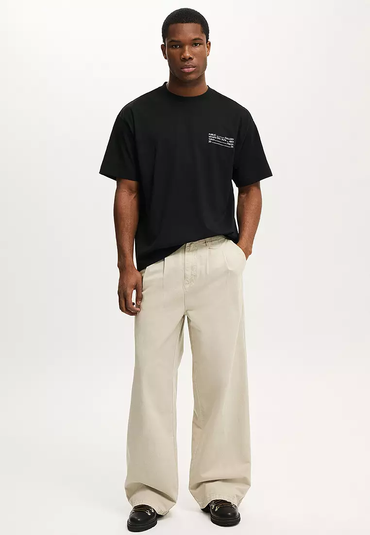 Super Baggy Pleated Pants