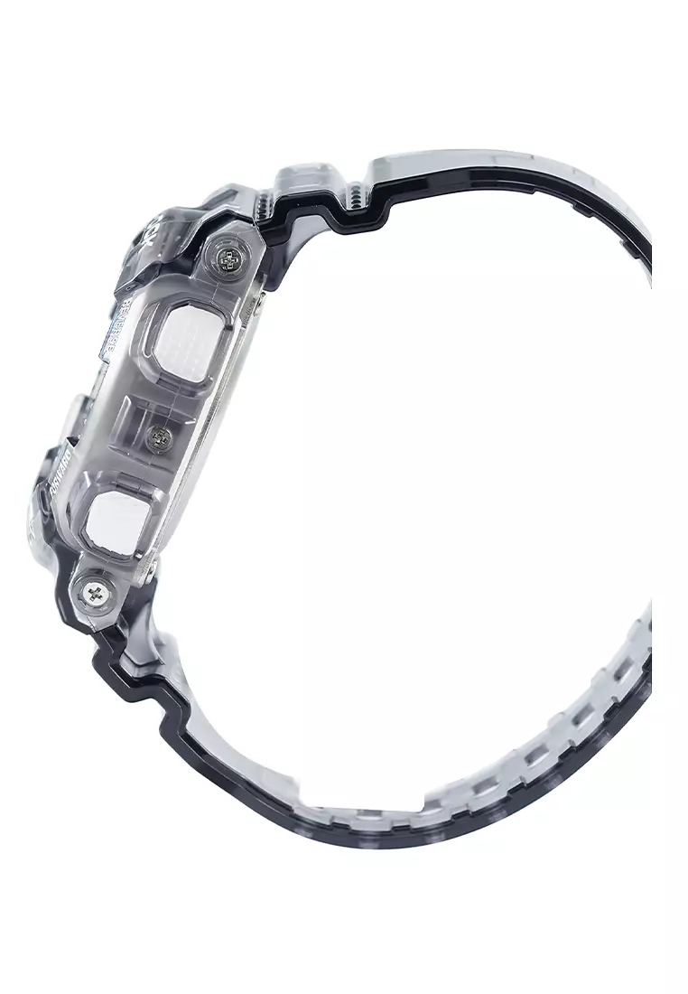 G-Shock - Jam Tangan Analog Digital Wanita - Transparent Black - Resin Strap - GMA-S110TB-8A