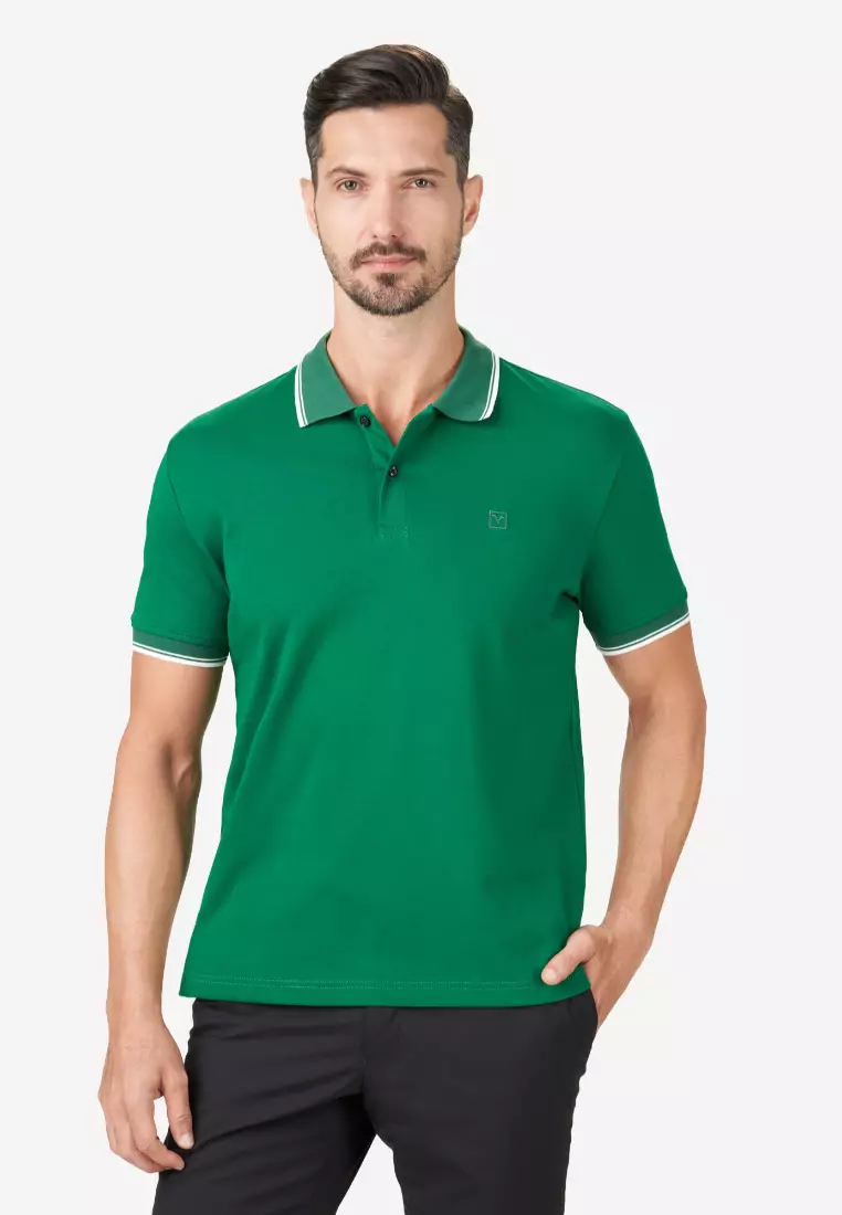 Buy Valentino Rudy Valentino Rudy Italy Men Basic Interlock Polo