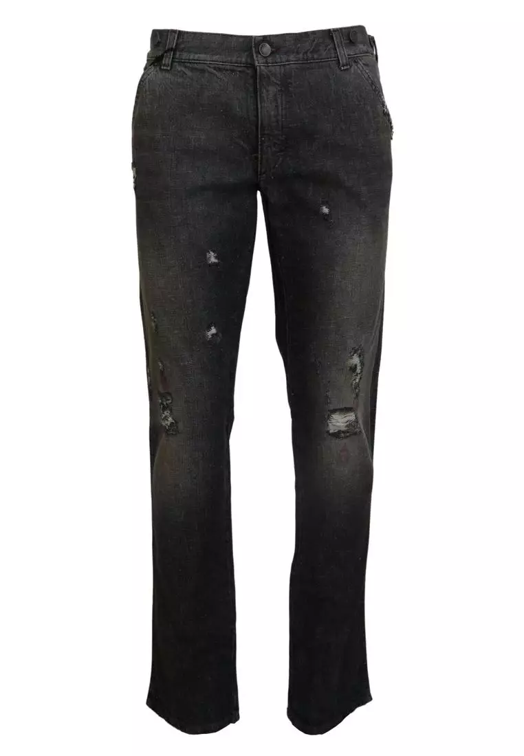 Azura Premium Short-Length Jeans Black