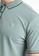 FOREST green Forest Premium Weight Cotton Pique Slim Fit Polo T Shirt Men Collar Tee - 23636-47MintGreen 59D9DAAE9A43E8GS_4