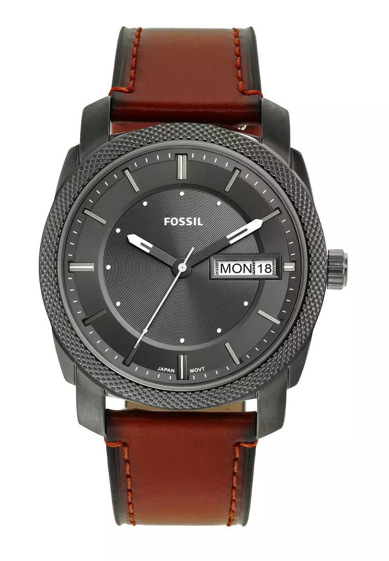Buy Fossil Fossil Machine Brown Watch FS5900 2023 Online | ZALORA