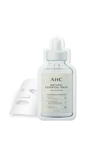 AHC AHC Natural Essential Mask Aqua Nourishing 28g (1 piece) 7923BBE07E1AA7GS_1