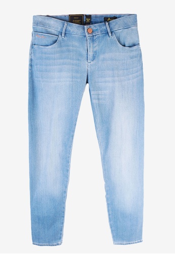 Freego blue Low Waist Skinny Soft Deluxe Sexy Legs Denim Jeans 9783FAA29B5D8CGS_1